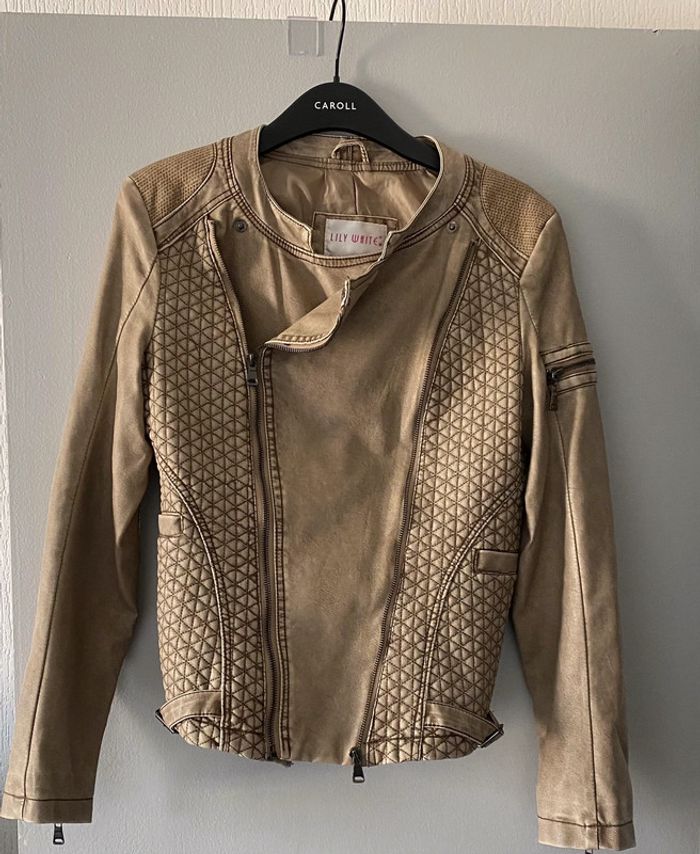 Veste femme simili - photo numéro 2
