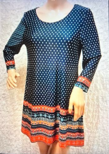 Robe fluide ethnique mexican  40/42
