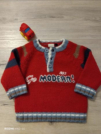Pull bébé chaud 12 mois