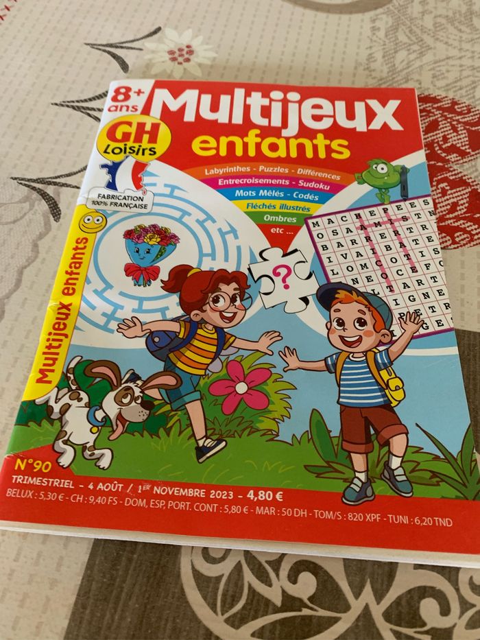 Multijeux enfants