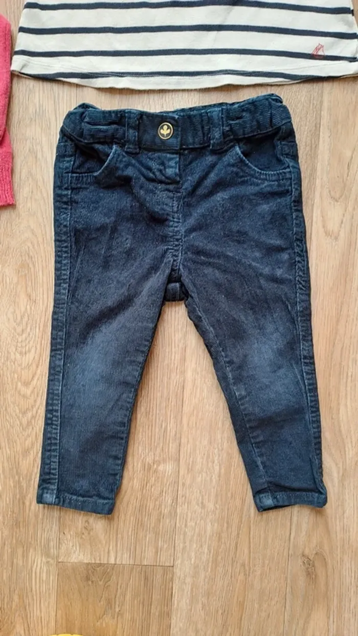 Ensemble fille Cyrillus Petit Bateau 18 mois - photo numéro 4