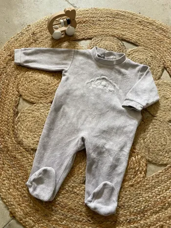 Pyjama velours 6 mois