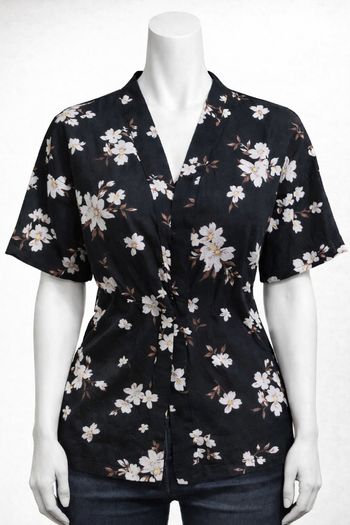 Kimono fleurie