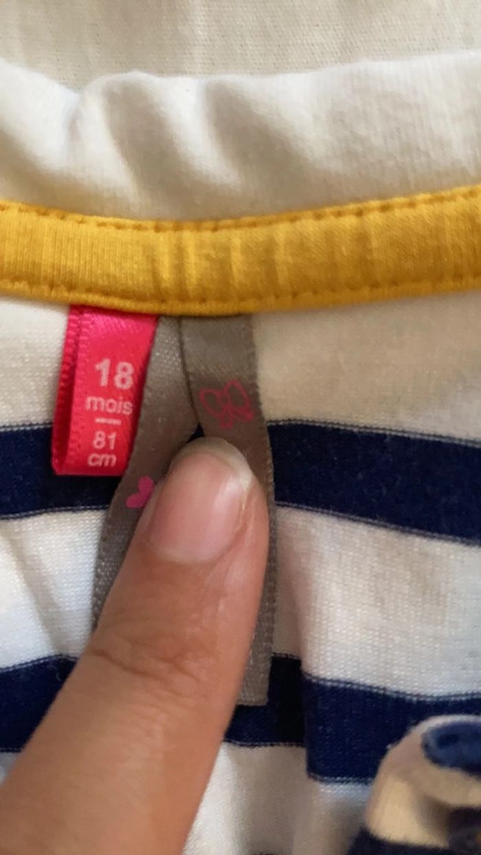 Robe 18 mois orchestra marin espagnol à pois - photo numéro 2