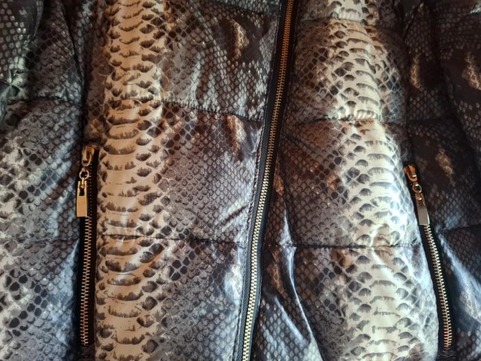 Veste sans capuche imprimé serpent doudoune - photo numéro 2