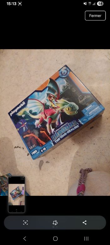 Dragon playmobil de la série neuf