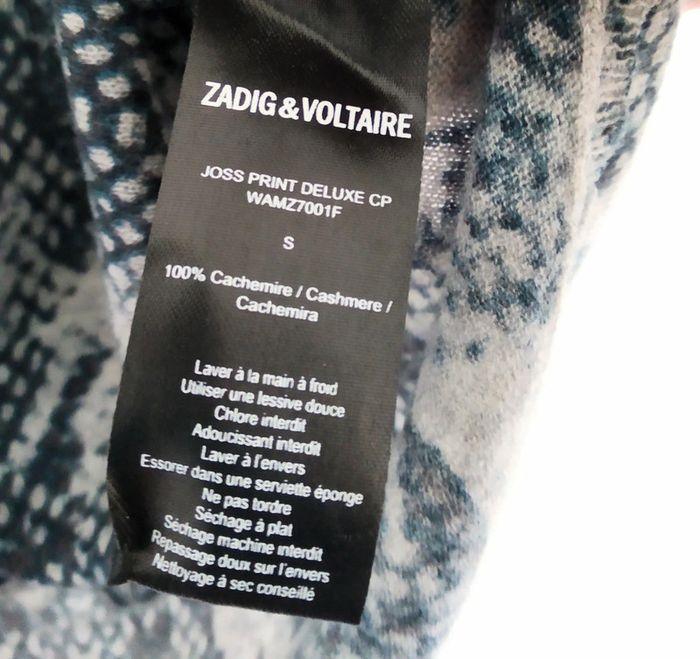 Débardeur cachemire Zadig et Voltaire taille S - photo numéro 3