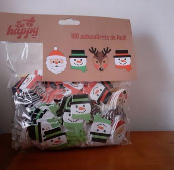 Activité/enfant: Paquet 180 stickers de Noël