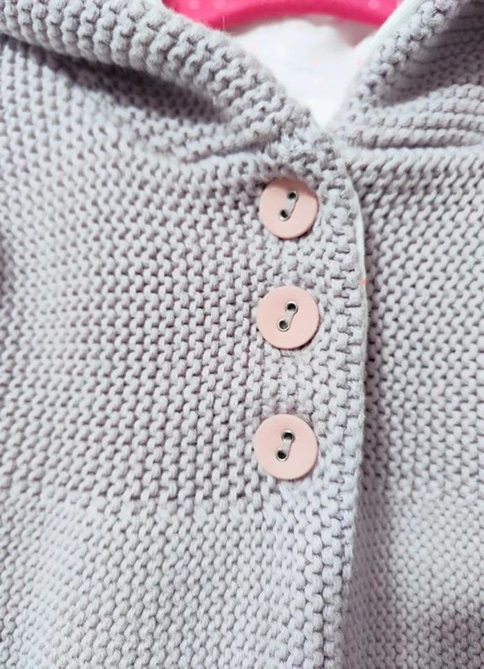 Gilet veste manteau bébé fille taille 12 mois Marèse - photo numéro 3