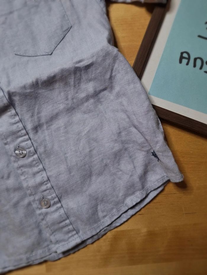 Chemise manche courte pour garçon taille 3 ans marque Okaïdi très bon état - photo numéro 2