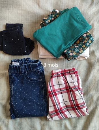 Lot de pantalons