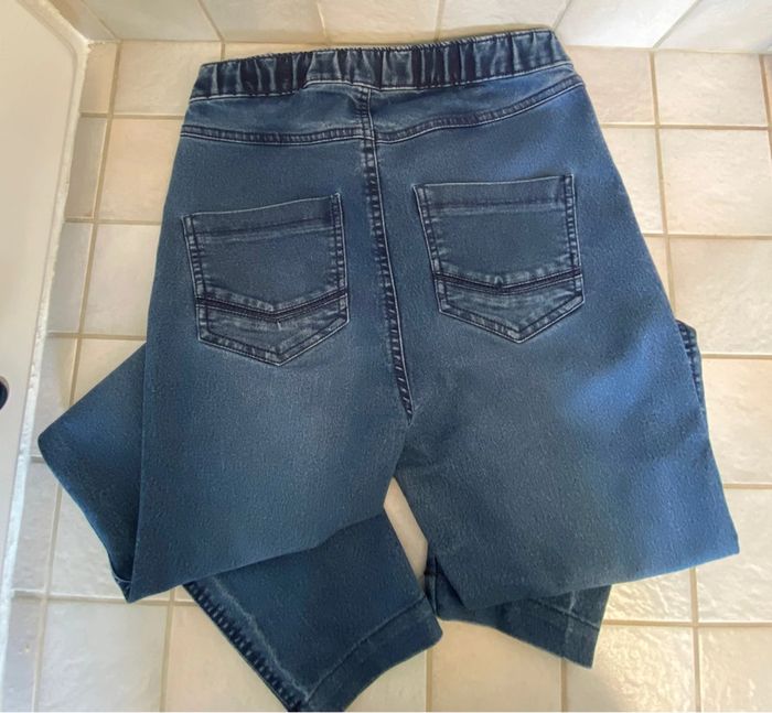 Jegging bleu  taille élastique , Skinny MS mode M - photo numéro 5
