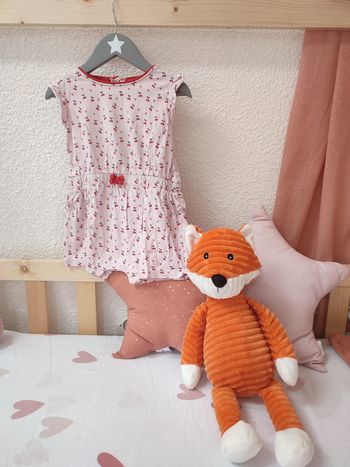 Combishort - Thème cerise - 18 mois - Très bon état - Tissaia