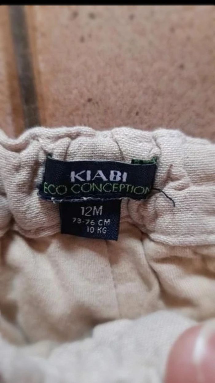 Pantalon doublé Kiabi 12 mois - photo numéro 2