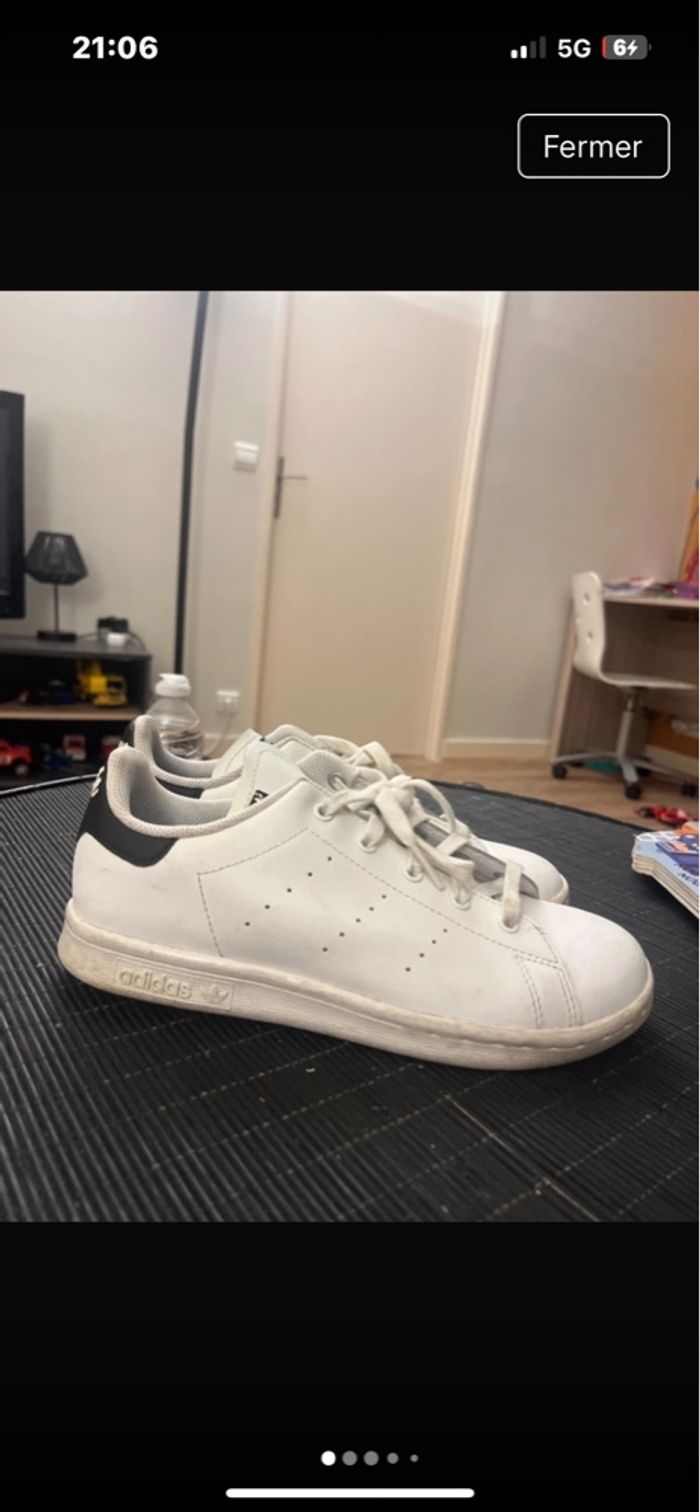 Baskets adidas Stan smith pour garçons et filles - photo numéro 5
