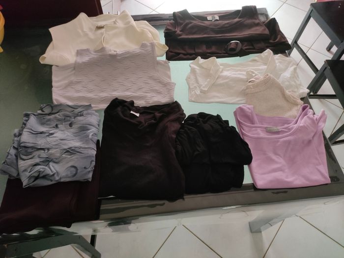 Lot vêtements femme taille 46