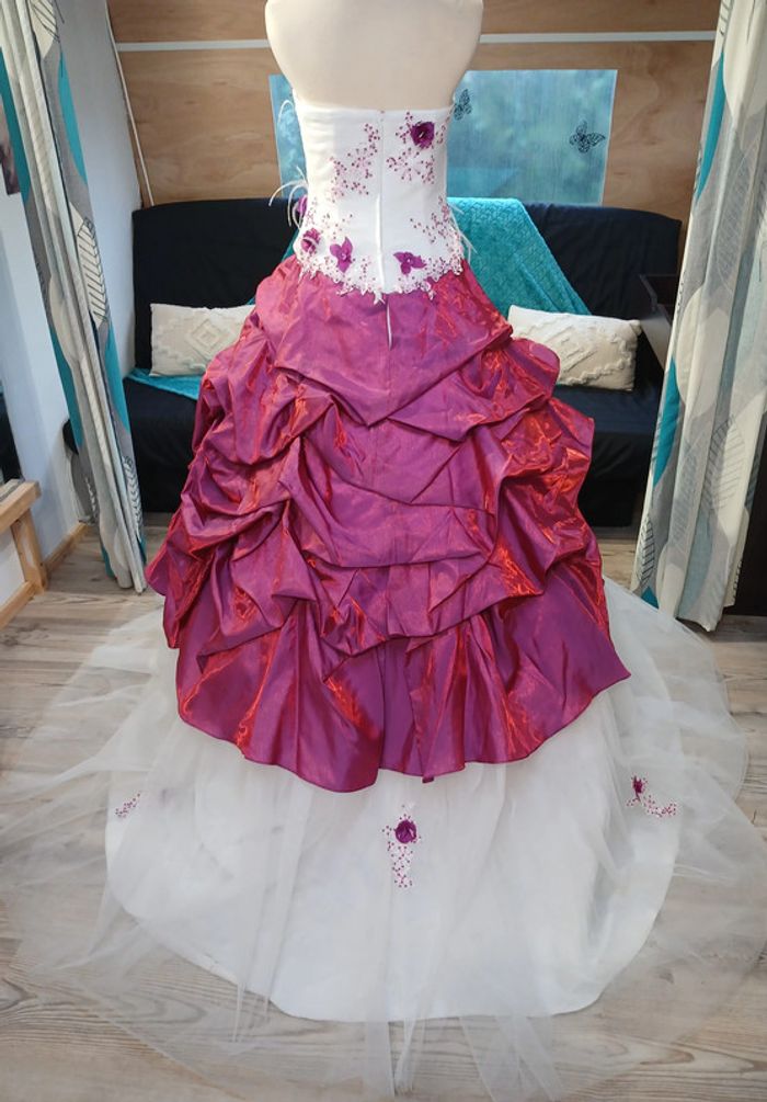 robe de mariée taille 34/36 - photo numéro 3