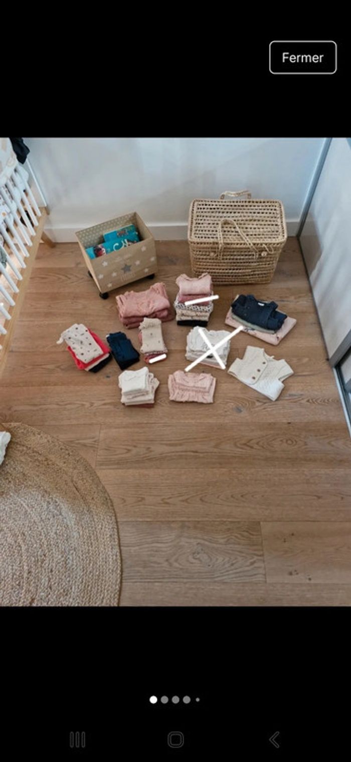 Lot de vêtements bébé fille 3 mois (29 pcs)🪻
