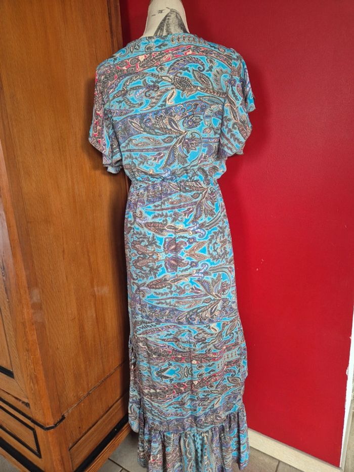 Robe longue asymétrique brillante - photo numéro 7