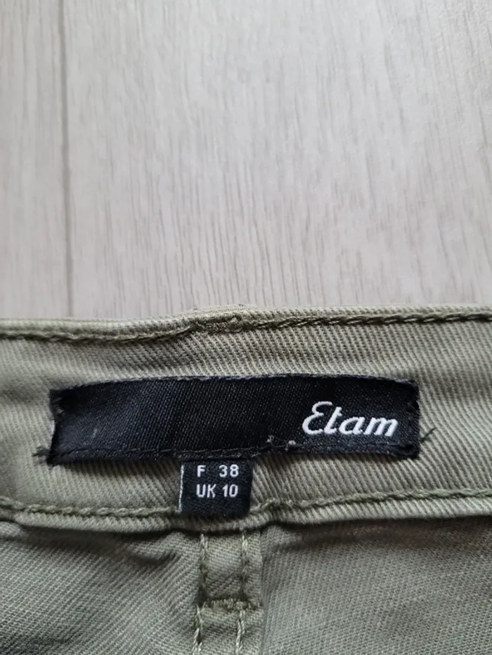 Jean slim kaki Etam - photo numéro 3