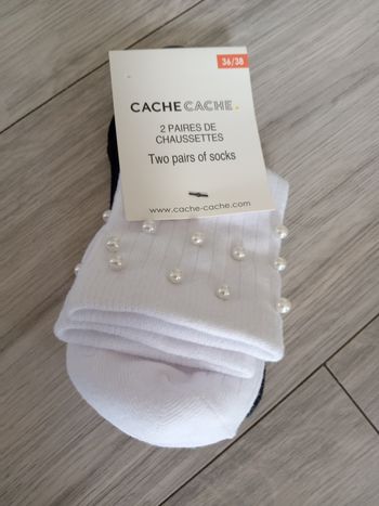2 paires de chaussettes 36 /38