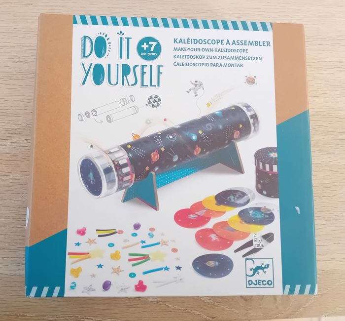 Kit Djeco Do It Yourself - Kaléidoscope à assembler dès 7 ans - Neuf