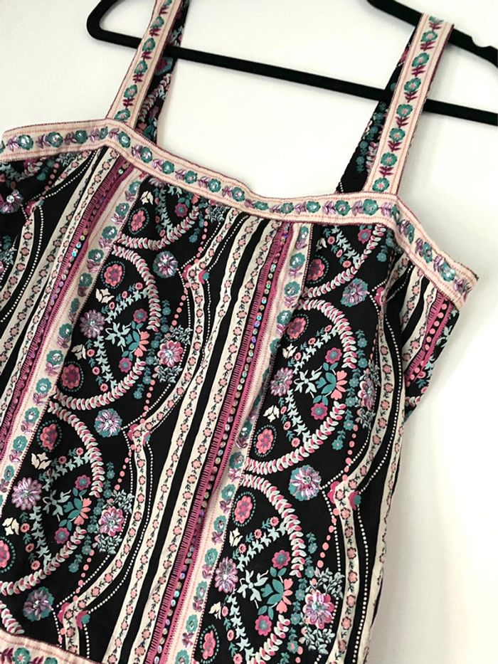Haut Boheme Imprimée Taille 42 - photo numéro 3