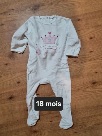 Pyjama 1 pièce 18 mois