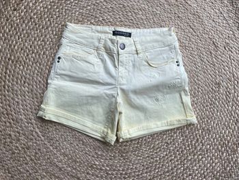 Short jaune en toile 36 Bonobo