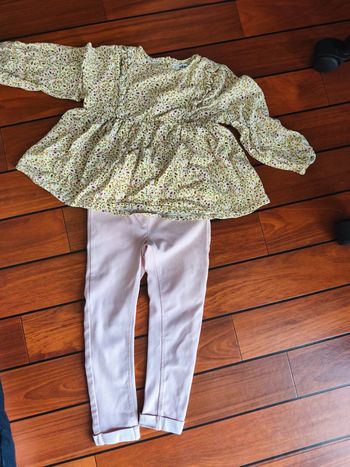 Ensemble gemo 3 ans blouse et pantalon