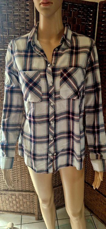 Chemise carreau femme