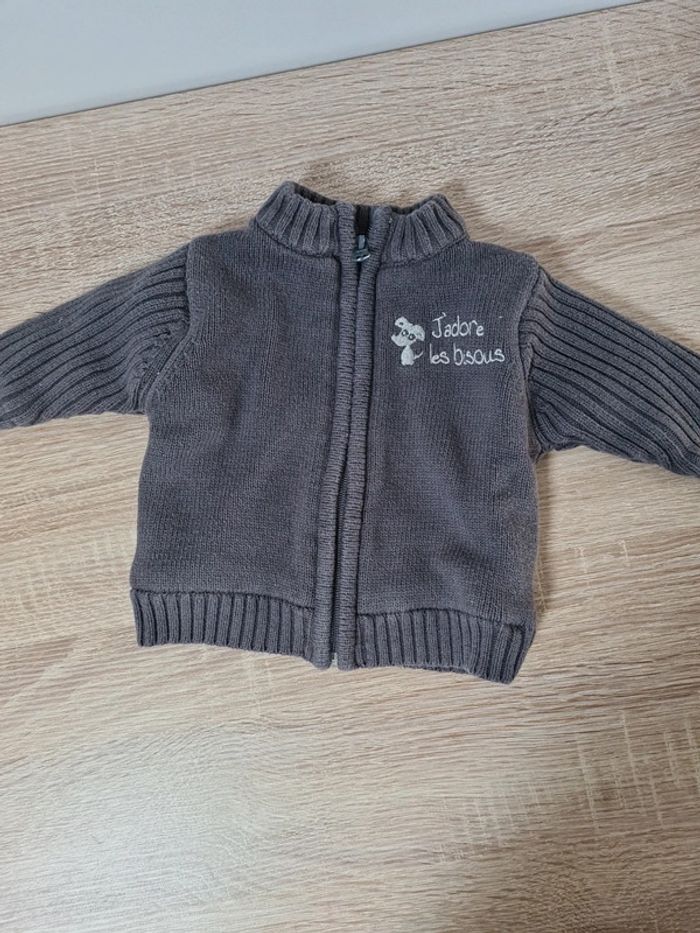 Lot 2 gilets 3 mois mixte - photo numéro 2