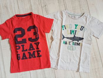 Lot T shirt 8 ans garçon vertbaudet