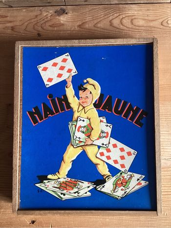 Jeu « nain jaune » vintage