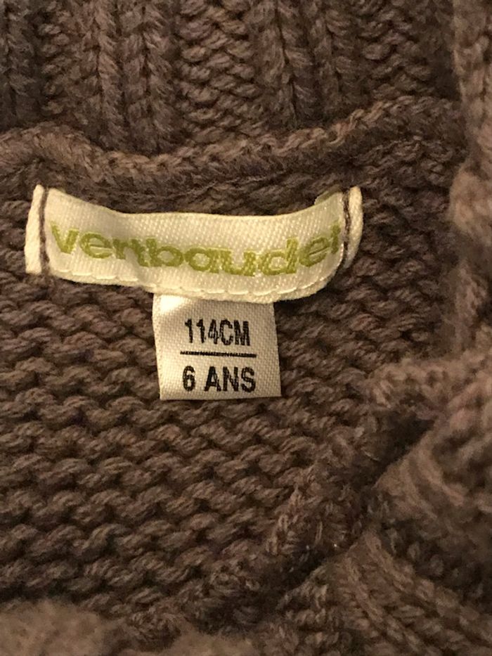 Pull Gris en Laine avec Col Roulé - photo numéro 3