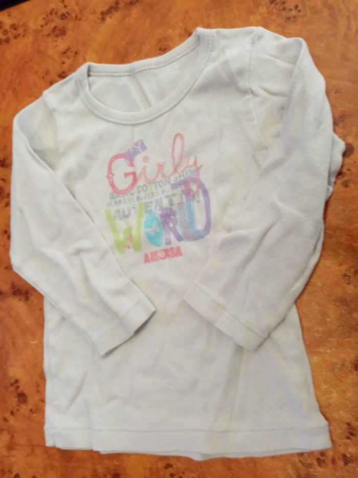 T shirt 3 ans fille