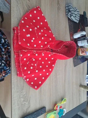 Manteau cape 9-12 mois