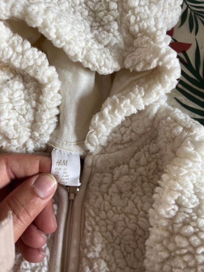 Lot de 2 combinaisons chaudes taille 3 mois - photo numéro 5