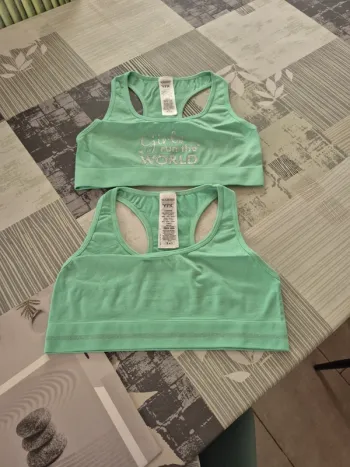 Lot de 2 brassières 15/16 ans
