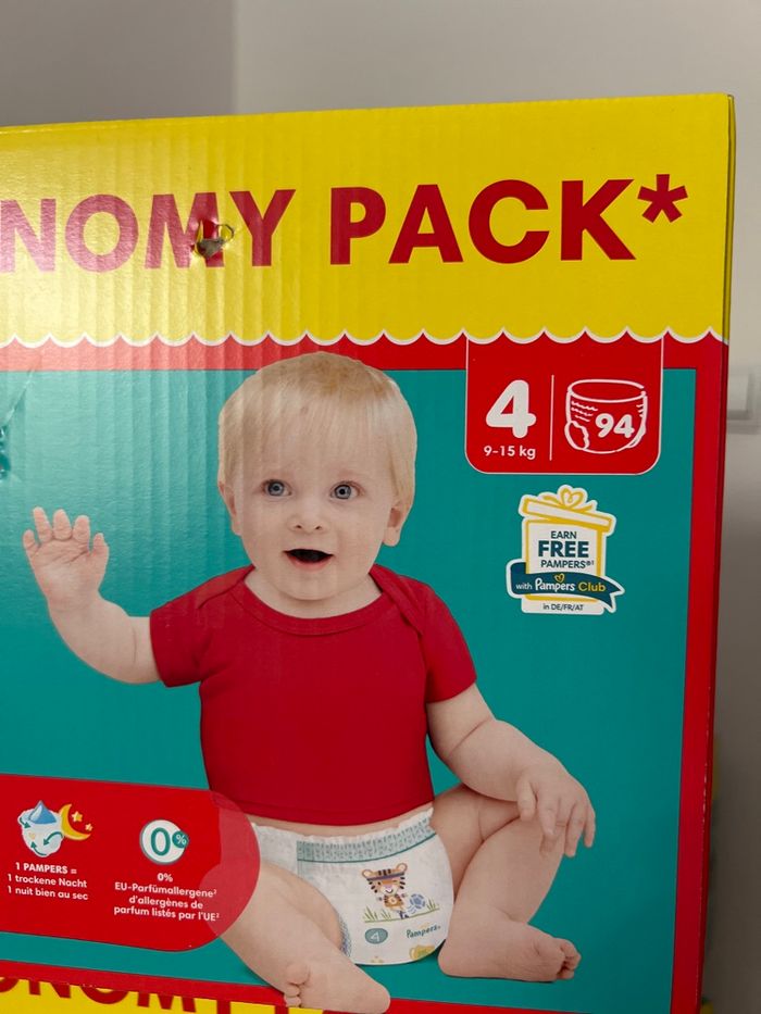 Pampers baby dry pants taille 4 - photo numéro 2
