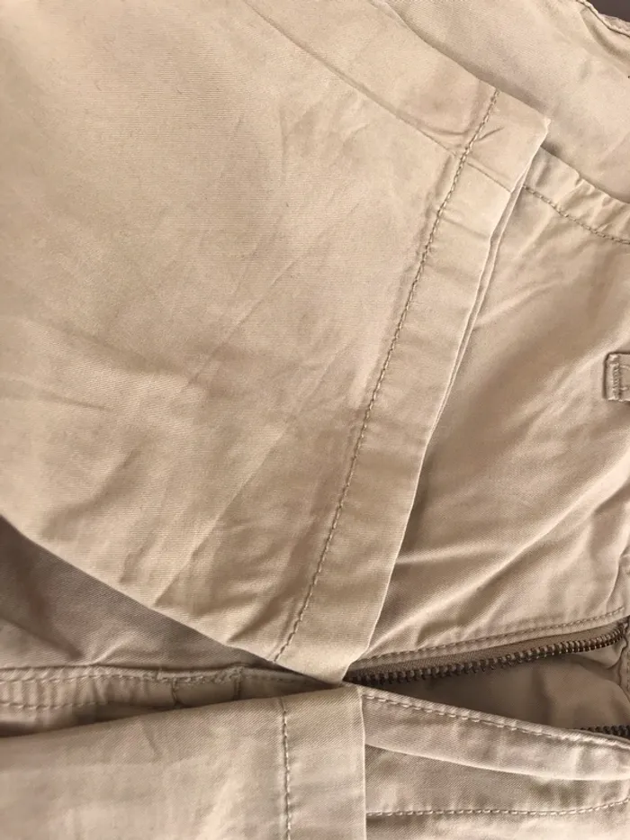 Pantalon chino beige benetton taille 12ans - photo numéro 4