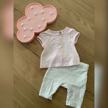 Ensemble rose et blanc