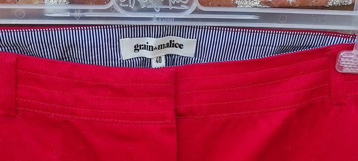 Pantalon rouge - photo numéro 3