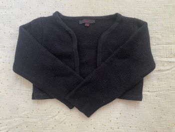 Gilet bleu marine fille 23 mois Jacadi