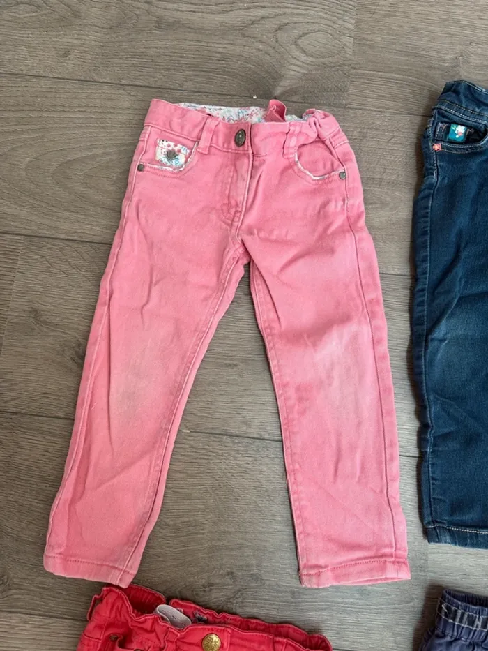 4 pantalons jean sergent major 2 ans - photo numéro 2
