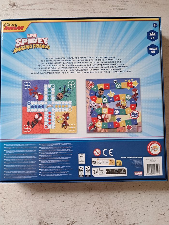 Jeu de société 2 en 1 Disney Junior - photo numéro 2