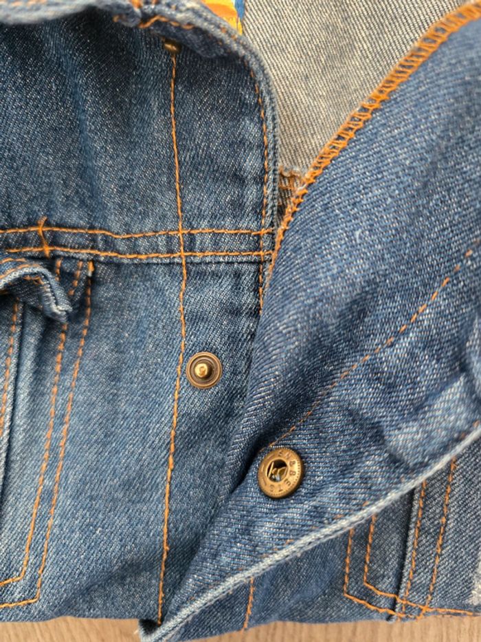 Veste en jean et tissu Orchestra 10 ans - photo numéro 5