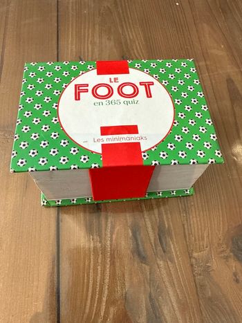 Quizz le foot 1 question par jour pour 365 jours