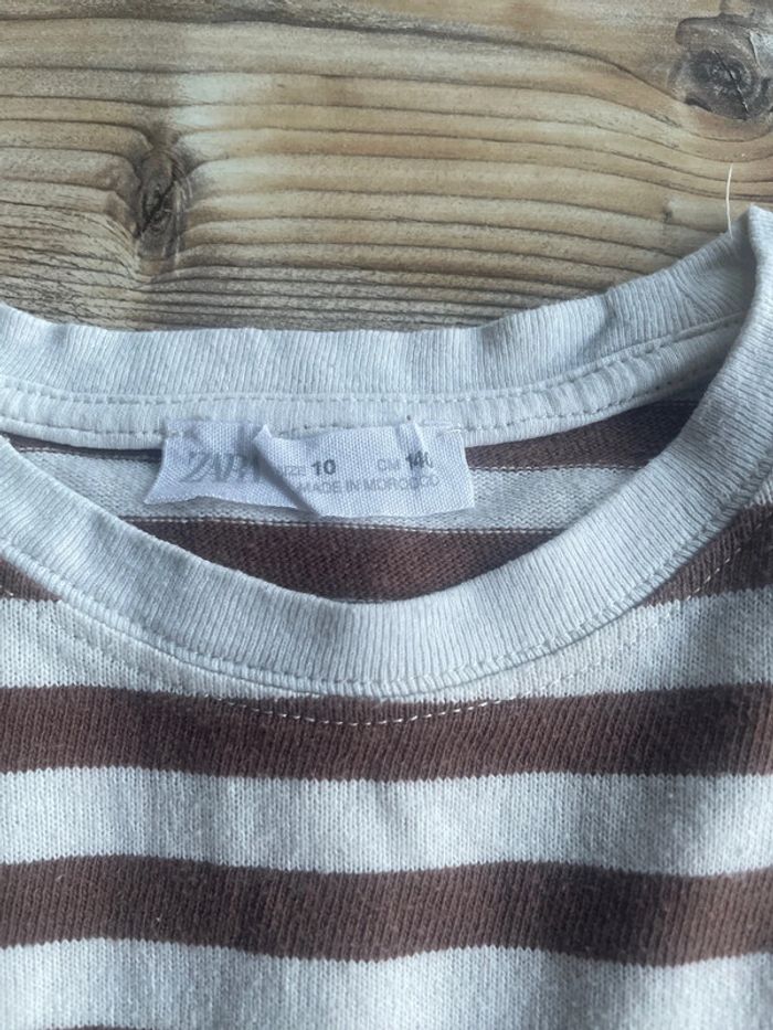 Haut Zara garçon 10 ans - photo numéro 2