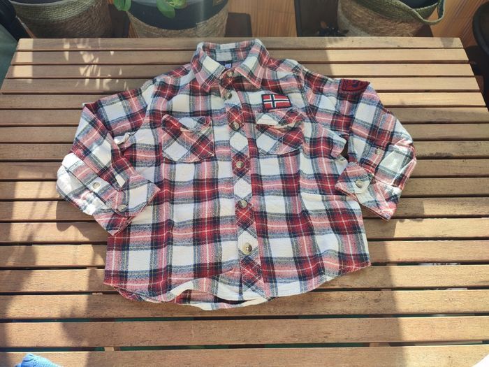 Lot pull, sweat, 2 chemises, gilet et pantalon léger, Sergent Major - photo numéro 6